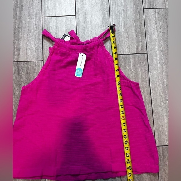 VERO MODA TOP NATALI NIA HALTERNECK PINK NEW WITH TAGS SIZE XL - Picture 4 of 7